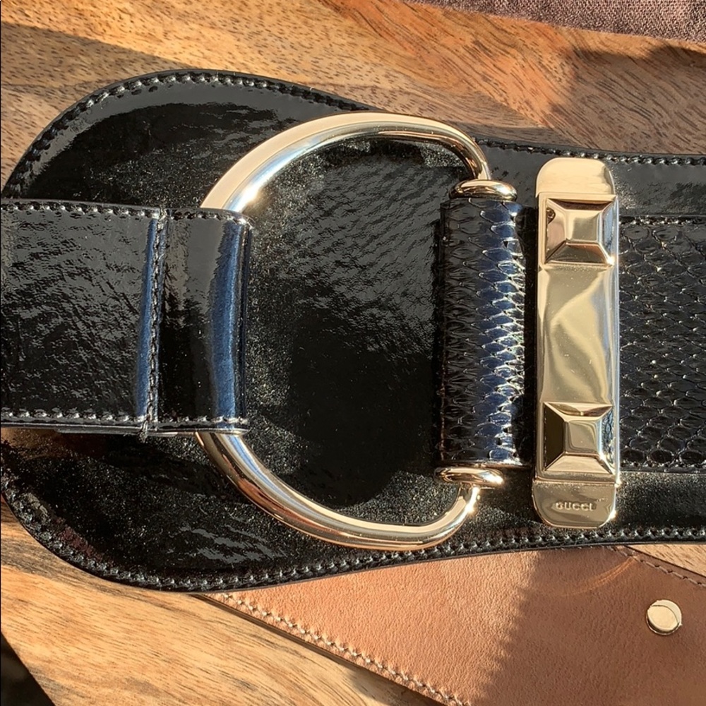 Vintage Gucci kimono style belt - Picture 5 of 8